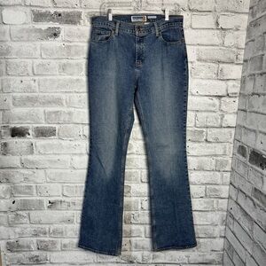 Vintage Y2K Old Navy Long Mid Rise Boot Cut Jeans